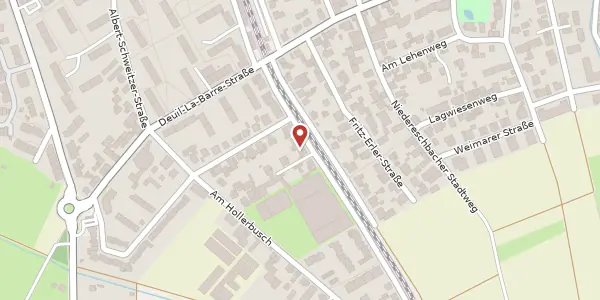 Karte der Umgebung von Georg-Büchner-Str. 7, 60437 Frankfurt