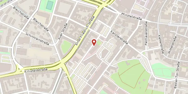 Karte der Umgebung von An der Raumfabrik 29, 76227 Karlsruhe