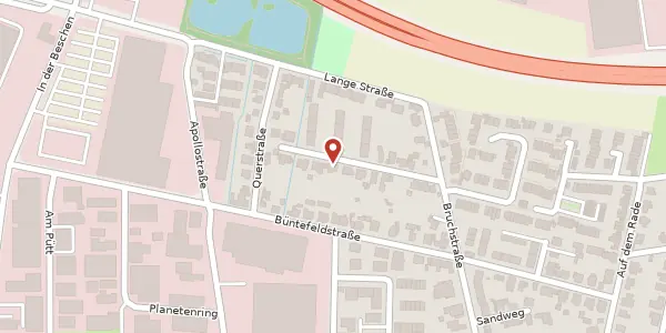 Karte der Umgebung von Mittelstraße 13, 30952 Ronnenberg