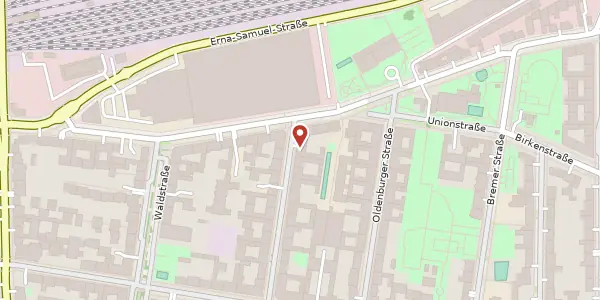 Karte der Umgebung von Emdener Straße 30, 10551 Berlin