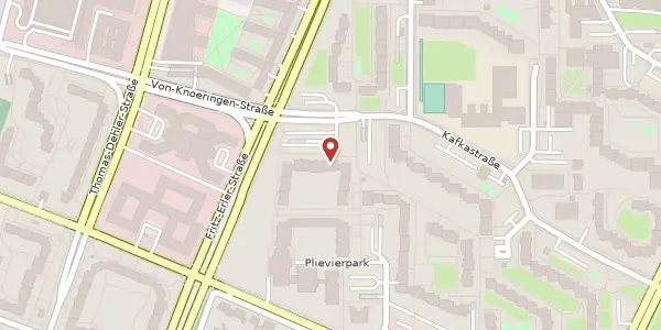 Karte der Umgebung von Kafkastr. 6, 81737 München