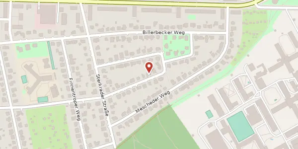 Karte der Umgebung von Weidenauer Weg 6, 13507 Berlin