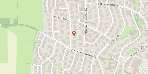 Karte der Umgebung von Hermann-Bürgermeister-Straße 27, 78234 Engen