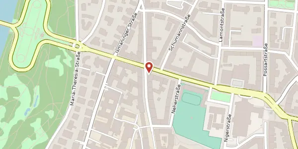Karte der Umgebung von Prinzregentenstr. 70, 81675 München