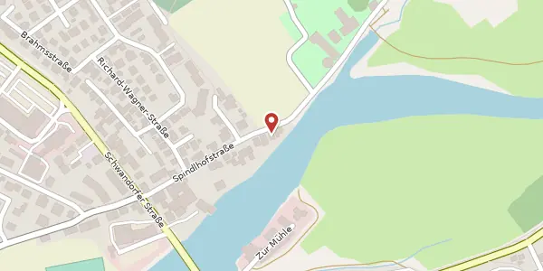 Karte der Umgebung von Spindlhofstr. 18, 93128 Regenstauf
