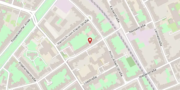 Karte der Umgebung von Königstr. 20, 53113 Bonn