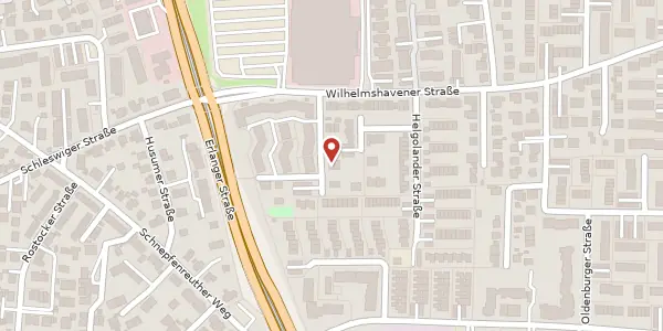 Karte der Umgebung von Emdener Str. 7, 90425 Nürnberg