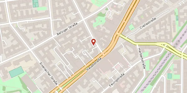 Karte der Umgebung von Akazienstraße 30, 10823 Berlin