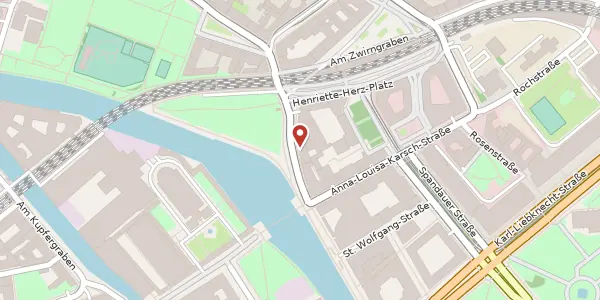 Karte der Umgebung von Burgstraße 27, 10178 Berlin