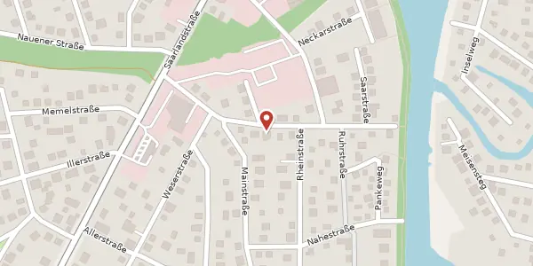 Karte der Umgebung von Moselstrasse 3, 16515 Oranienburg