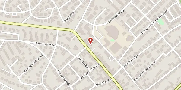 Karte der Umgebung von Darmstädter Str. 61, 64380 Roßdorf