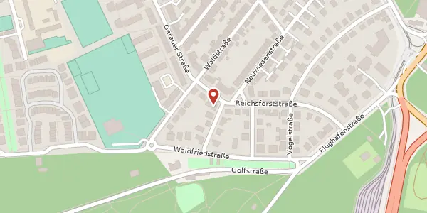 Karte der Umgebung von Reichsforststr. 10, 60528 Frankfurt