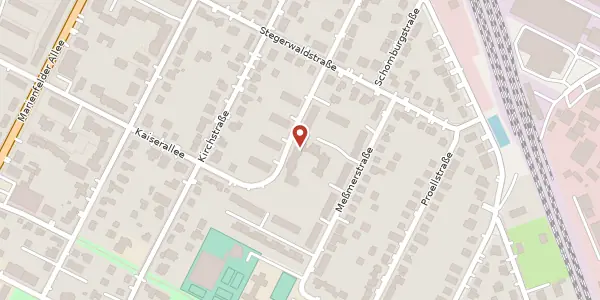 Karte der Umgebung von Bleichertstraße 31, 12277 Berlin