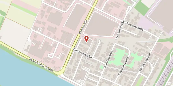 Karte der Umgebung von Siemensstraße 34, 68526 Ladenburg
