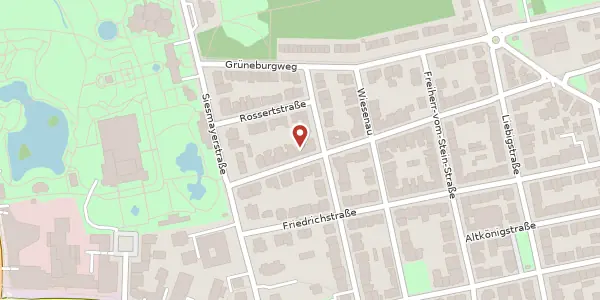Karte der Umgebung von Feldbergstr. 36, 60323 Frankfurt