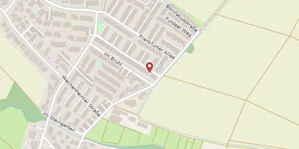 Karte der Umgebung von Verwoodstr. 46, 65835 Liederbach
