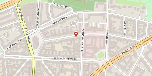 Karte der Umgebung von Blumenthalstr. 30, 50670 Köln