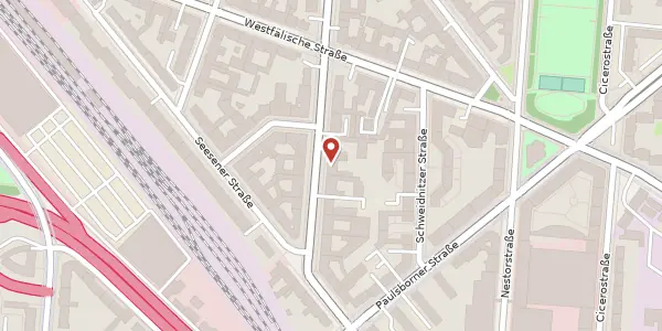 Karte der Umgebung von Joachim-Friedrich-Straße 6, 10711 Berlin