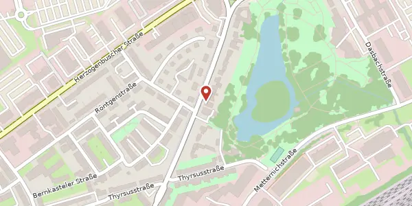 Karte der Umgebung von Parkstraße 10, 54292 Trier