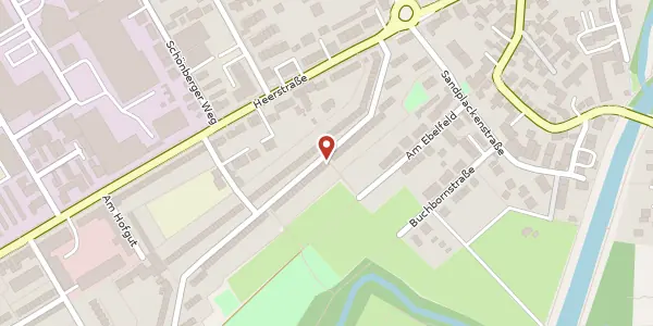 Karte der Umgebung von Damaschkeanger 57, 60310 Frankfurt am Main
