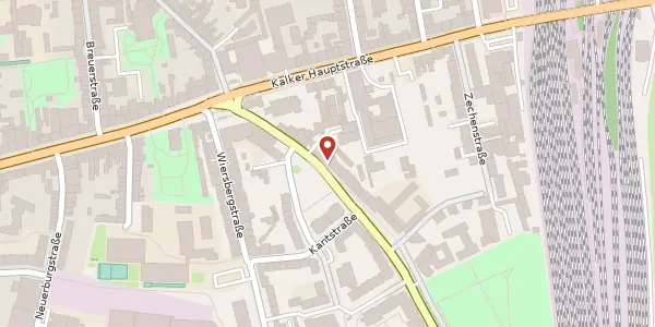 Karte der Umgebung von Kapellenstr. 13, 51103 Köln