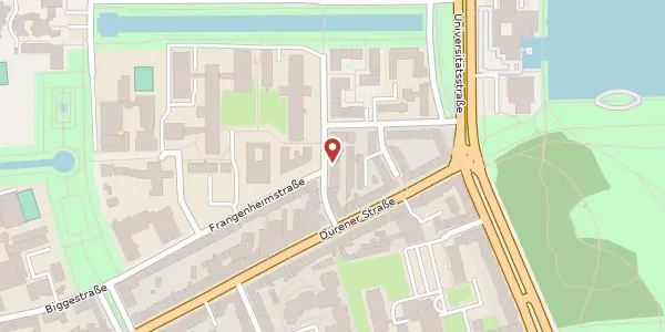 Karte der Umgebung von Herbert-Lewin-Str. 11, 50931 Köln