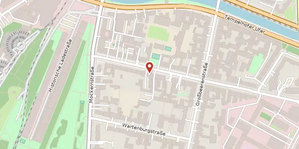 Karte der Umgebung von Obentraustraße 55, 10963 Berlin