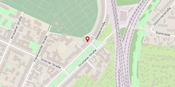 Karte der Umgebung von Grüntaler Straße 59 A, 13359 Berlin