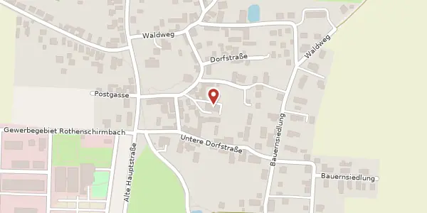 Karte der Umgebung von Dorfstraße 5, 06295 Lutherstadt Eisleben OT Rothenschirmbac