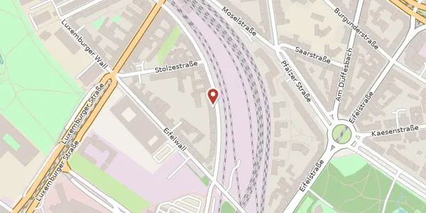 Karte der Umgebung von Gabelsberger Str. 17, 50674 Köln