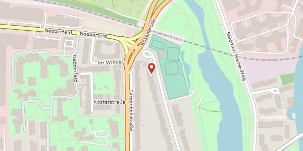 Karte der Umgebung von Erikastraße 159, 20251 Hamburg