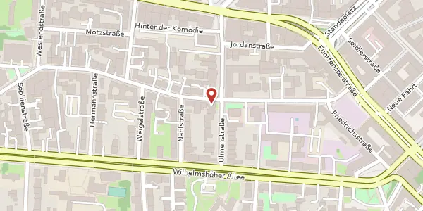 Karte der Umgebung von Königstor 15, 34117 Kassel