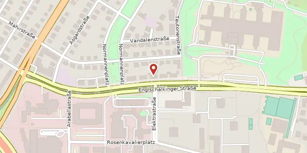 Karte der Umgebung von Englschalkinger Str. 67, 81925 München