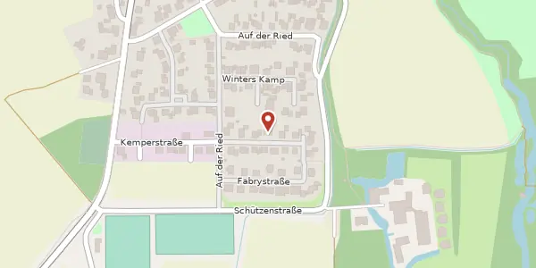 Karte der Umgebung von Fabrystr. 7, 48624 Schöppingen