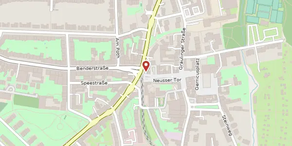 Karte der Umgebung von Neunzigstr. 1, 40625 Düsseldorf