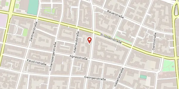 Karte der Umgebung von Tengstr. 27, 80798 München
