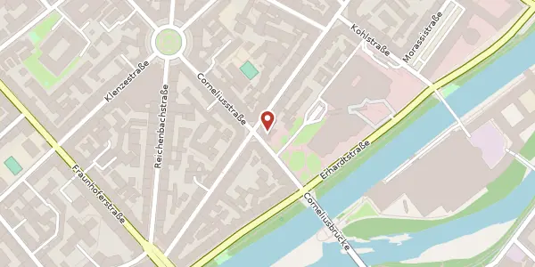 Karte der Umgebung von Baaderstr. 33, 80469 München