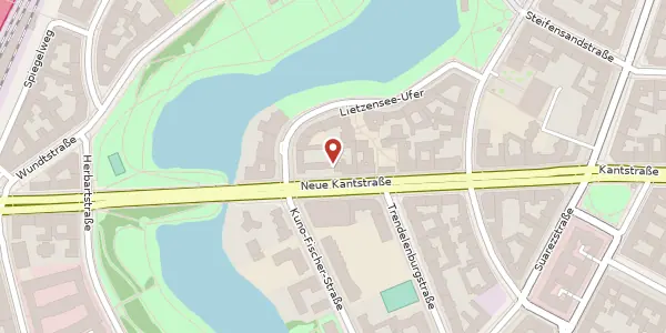Karte der Umgebung von Neue Kantstraße 12, 14057 Berlin