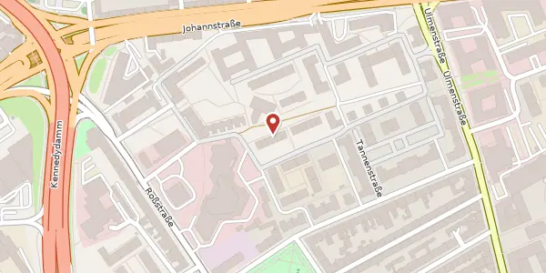 Karte der Umgebung von An der Ulanenkaserne 18, 40476 Düsseldorf