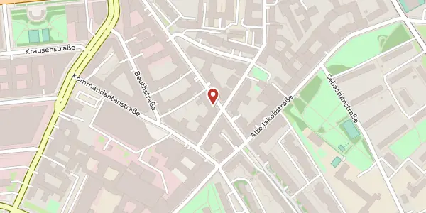 Karte der Umgebung von Seydelstraße 15, 10117 Berlin