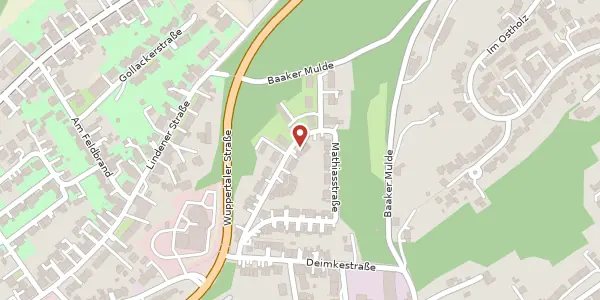 Karte der Umgebung von Mathiasstr. 24, 44879 Bochum