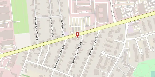Karte der Umgebung von Äppelallee 60, 65203 Wiesbaden
