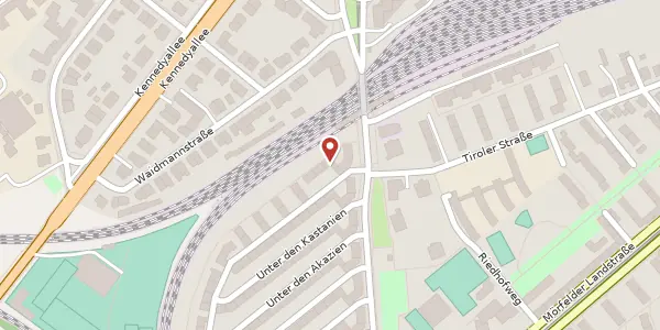 Karte der Umgebung von Stresemannallee 44, 60596 Frankfurt