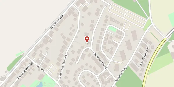 Karte der Umgebung von Lammertzweg 27, 24235 Laboe