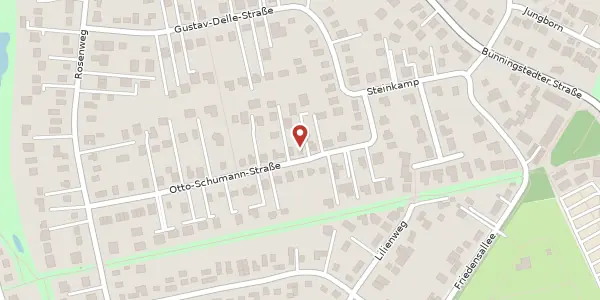Karte der Umgebung von Otto-Schumann-Straße 10 d, 22926 Ahrensburg