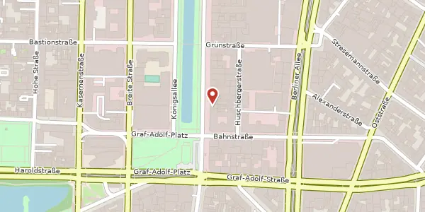 Karte der Umgebung von Königsallee 90, 40212 Düsseldorf