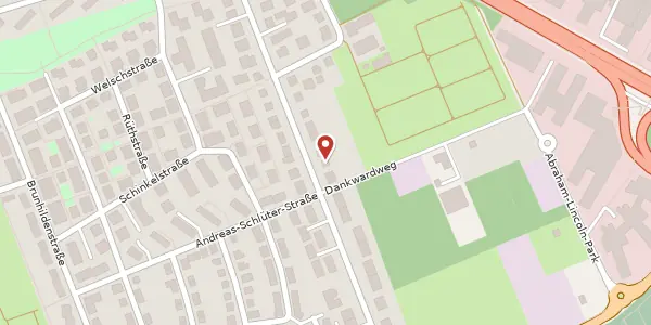 Karte der Umgebung von Friedenstr. 42, 65189 Wiesbaden