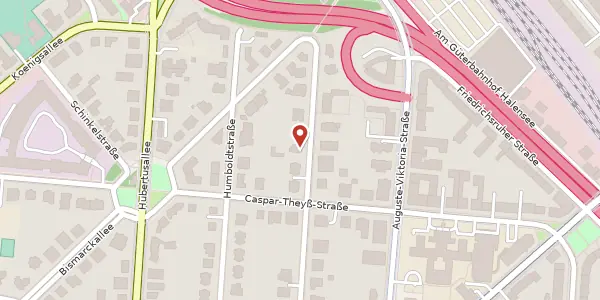 Karte der Umgebung von Wangenheimstraße 11, 14193 Berlin