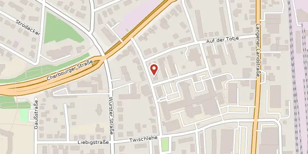Karte der Umgebung von Dr.-Franz-Mertens-Str. 10, 27580 Bremerhaven