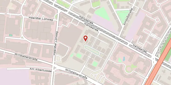 Karte der Umgebung von Heinrich-Heine-Gärten 6, 40549 Düsseldorf